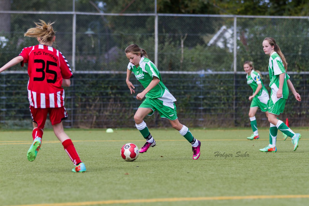 Bild 307 - C-Juniorinnen Kaltenkirchener TS - TuS Tensfeld : Ergebnis: 7:0